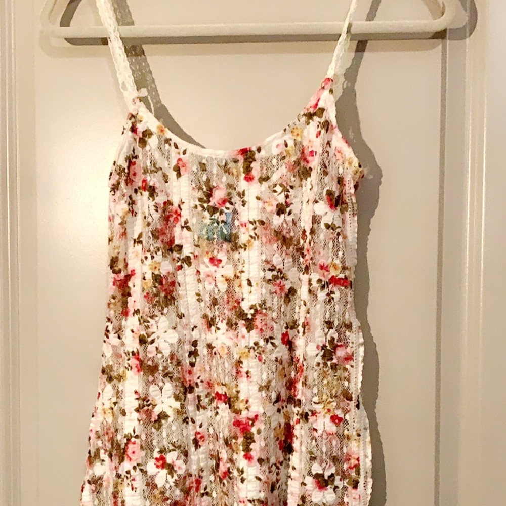 Floral tank top